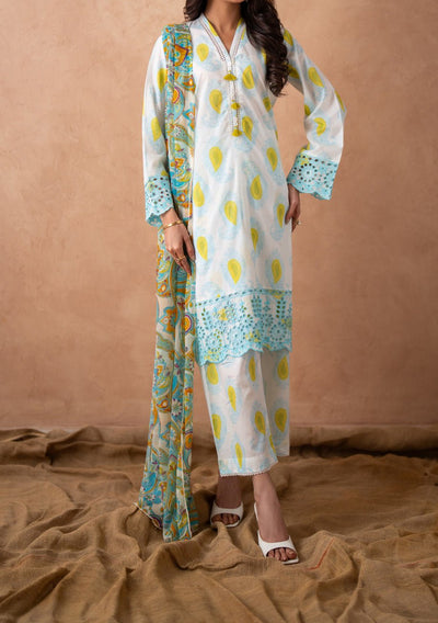 Regalia Chikankari Embroidered Lawn - db29159