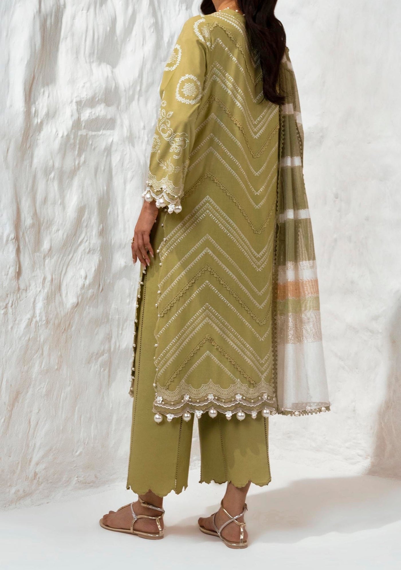 Sana Safinaz Muzlin Summer Pakistani Lawn Dress - db26943