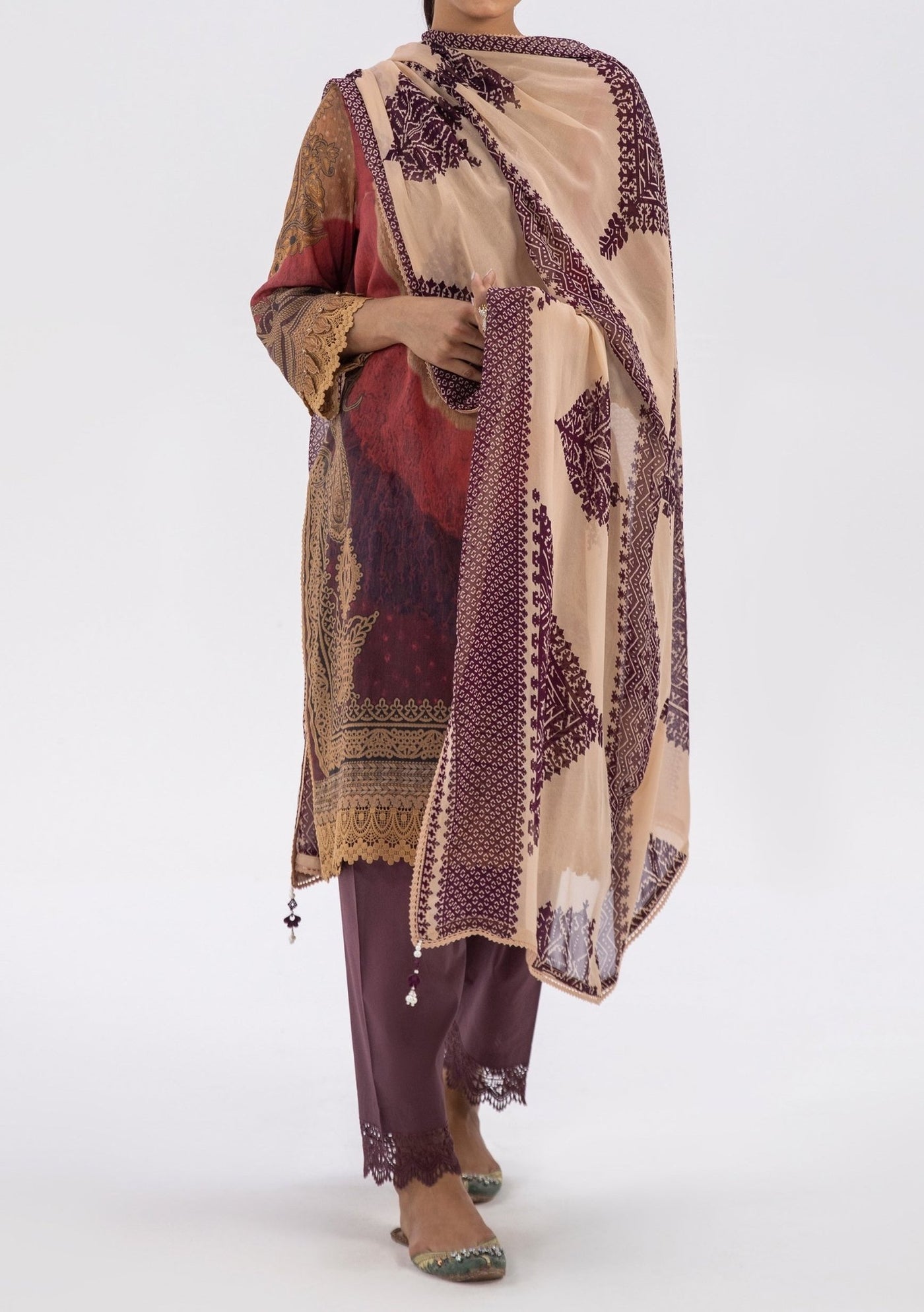 Sana Safinaz Ready Made Printed Lawn - db29869