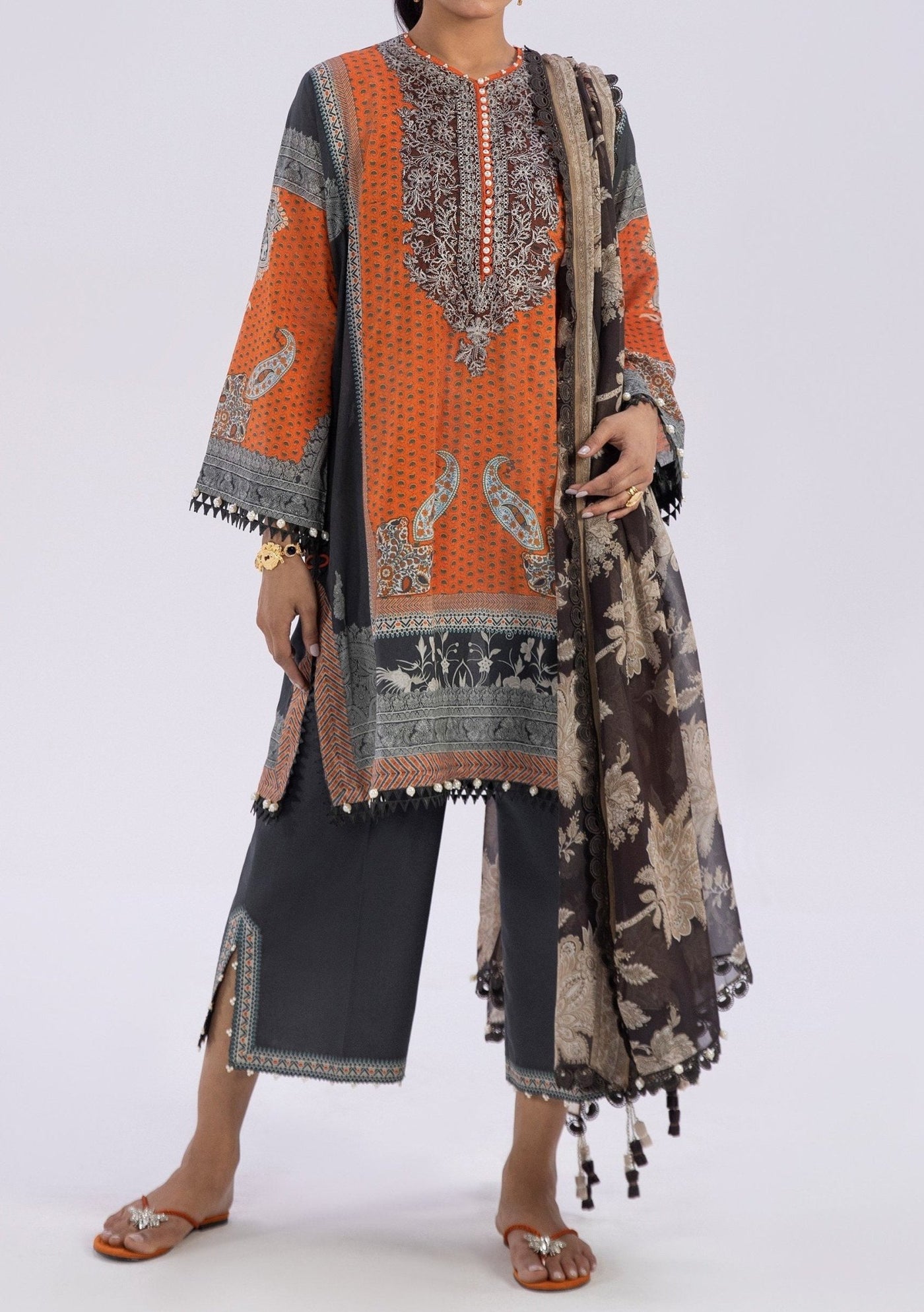 Sana Safinaz Ready Made Printed Lawn - db29867