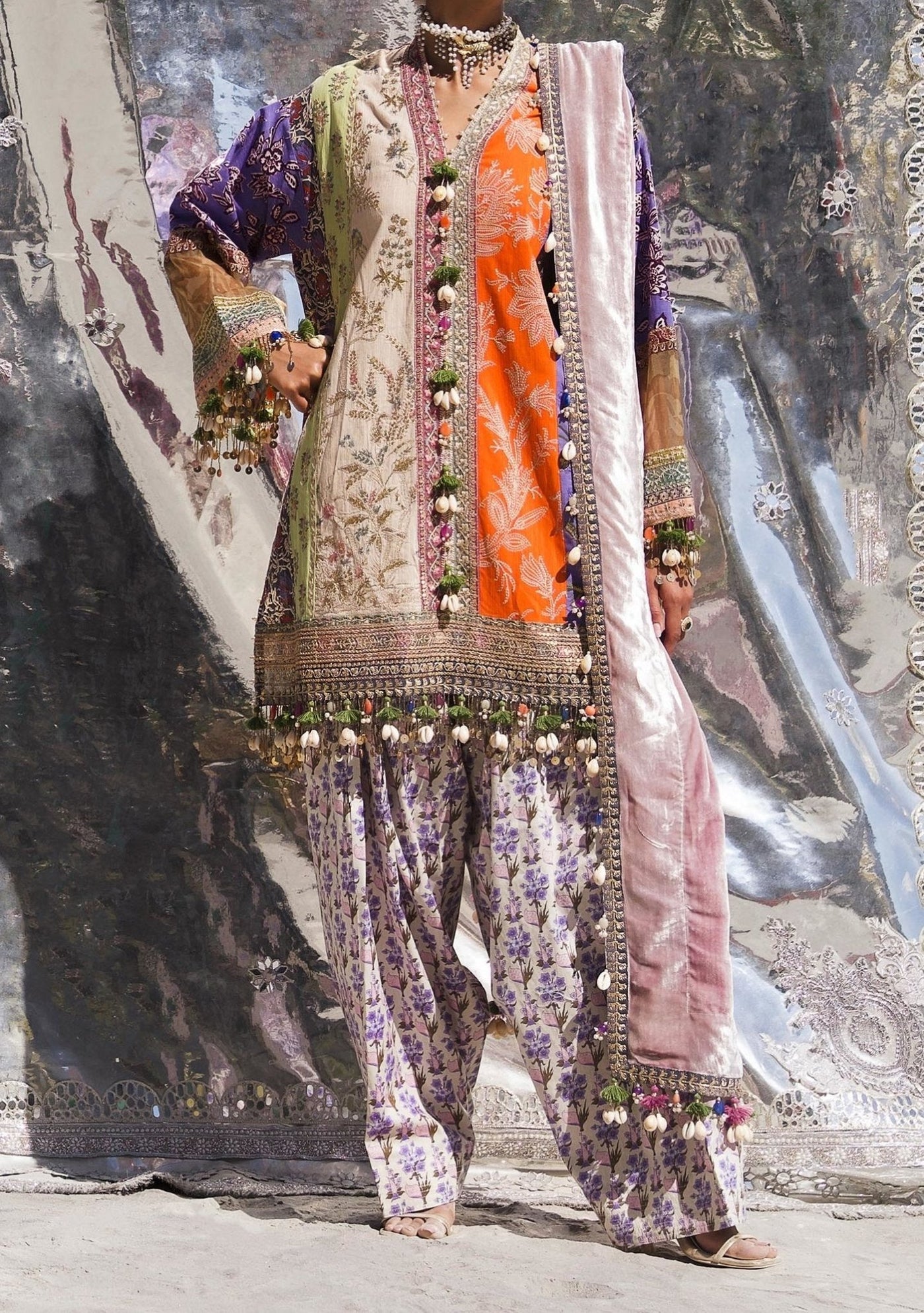 Sana Safinaz Winter Pakistani Luxury Dress - db27463