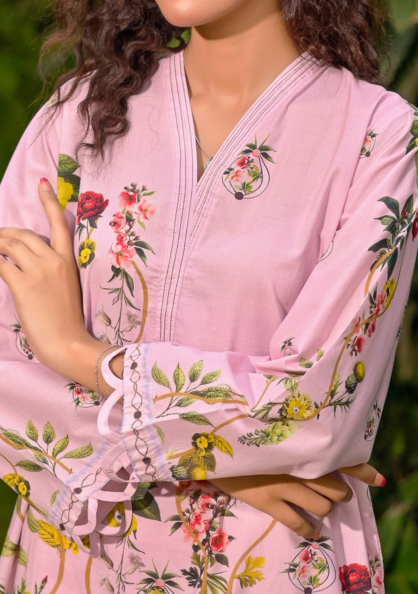 Saphron Digital Printed Ready Made Co - Ords - db30170