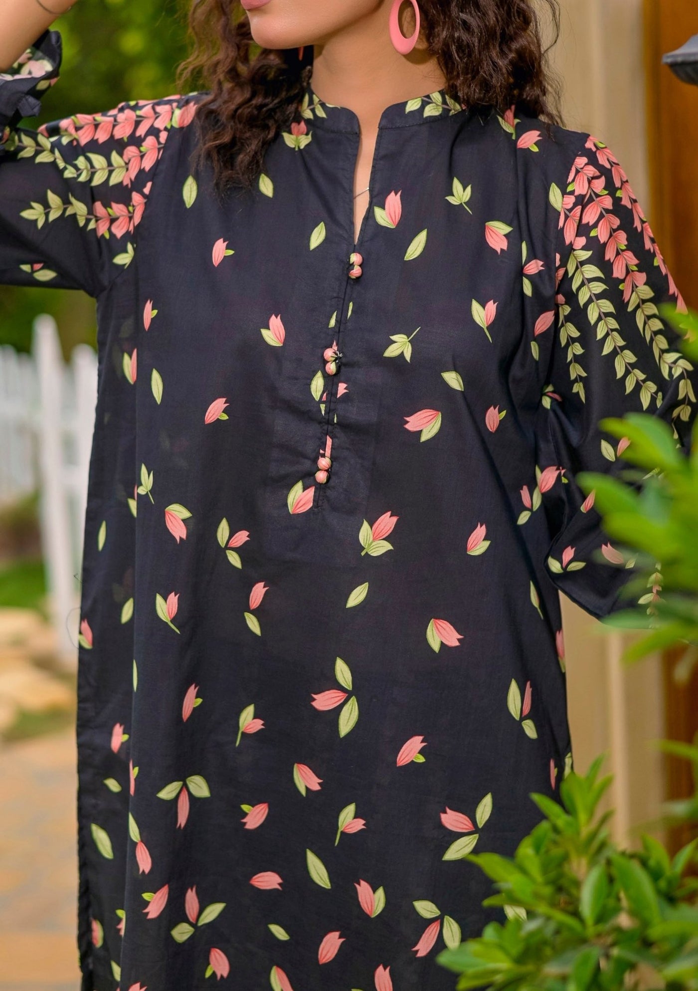 Saphron Digital Printed Ready Made Co - Ords - db30173