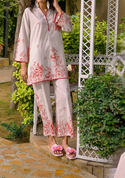 Saphron Digital Printed Ready Made Co - Ords - db30174