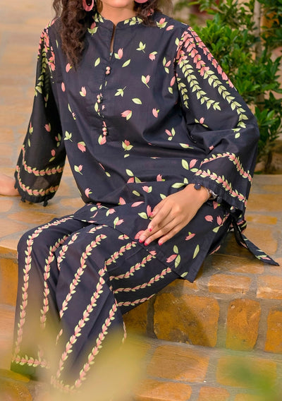 Saphron Digital Printed Ready Made Co - Ords - db30173