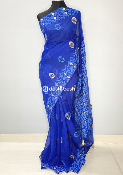 Screen Printed Cotton Silk Saree - db26048