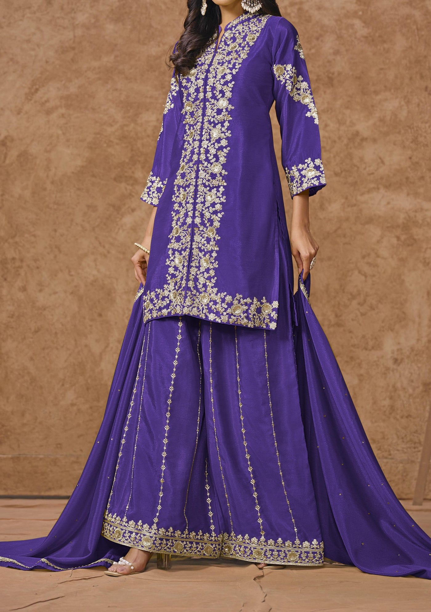 Twisha Aanaya Party Wear Palazzo Suit - db28502