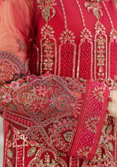 Adan's Libas Marguerite Pakistani Chiffon Dress - db23210