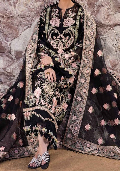 Akbar Aslam Iris Pakistani Luxury Lawn Dress - db25522