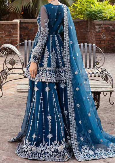 Akbar Aslam Nayara Pakistani Luxury Organza Dress - db24750