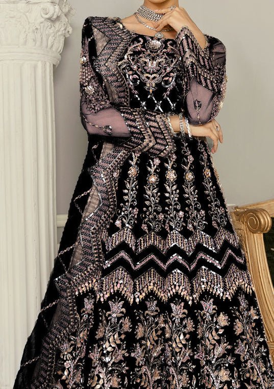 Akbar Aslam Wisteria Pakistani Net Anarkali - db24730