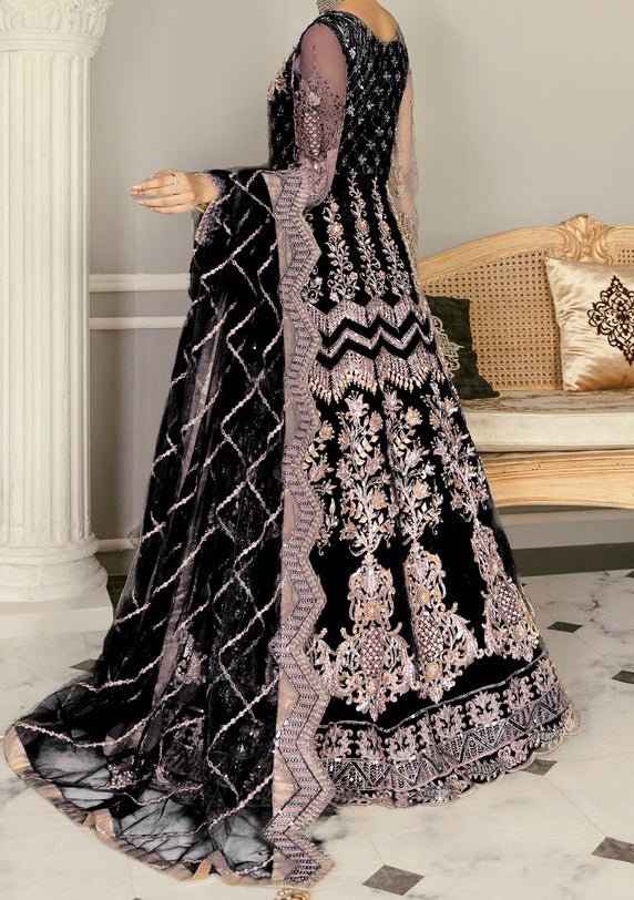 Akbar Aslam Wisteria Pakistani Net Anarkali - db24730