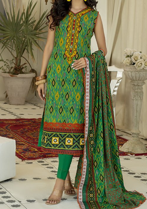 Alzohaib Designer Anum Printed Pakistani Lawn Dress - db19888