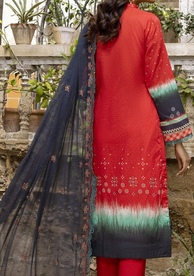 Alzohaib Rung Pakistani Embroidered Lawn - db23341