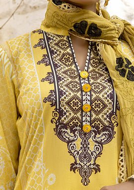 Alzohaib Rung Pakistani Embroidered Lawn - db23331