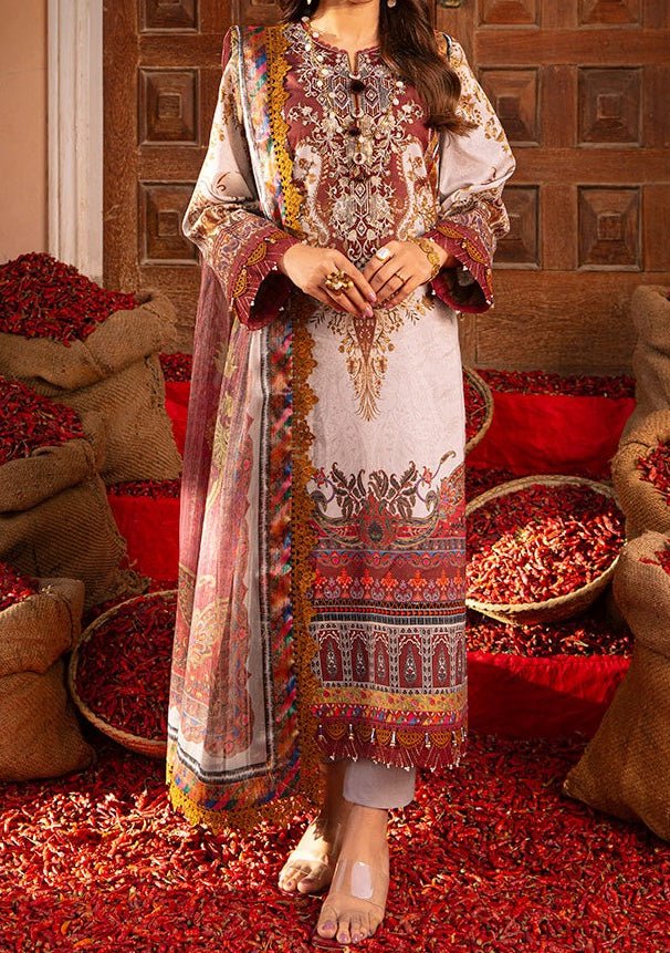 Asim Jofa Aira Summer Pakistani Dobby Dress - db25314