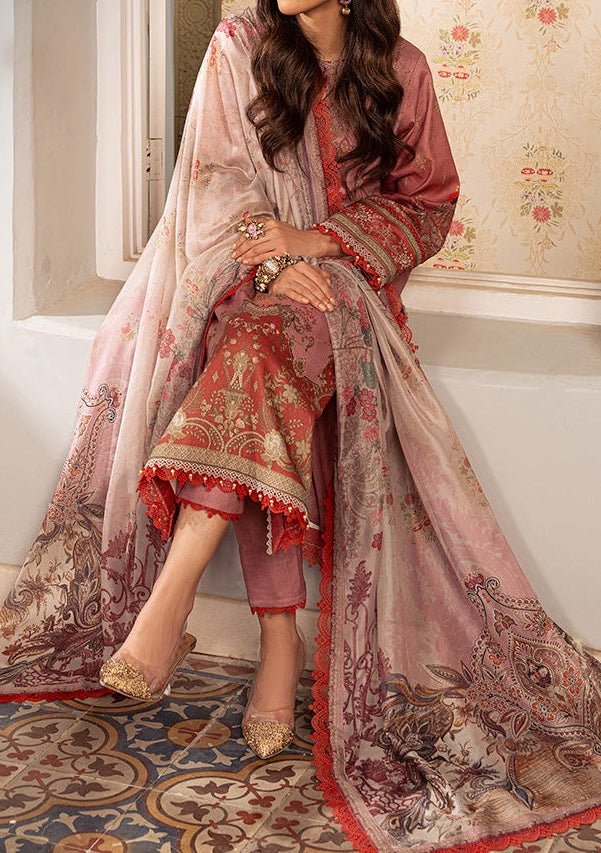 Asim Jofa Aira Summer Pakistani Jacquard Dress - db25316