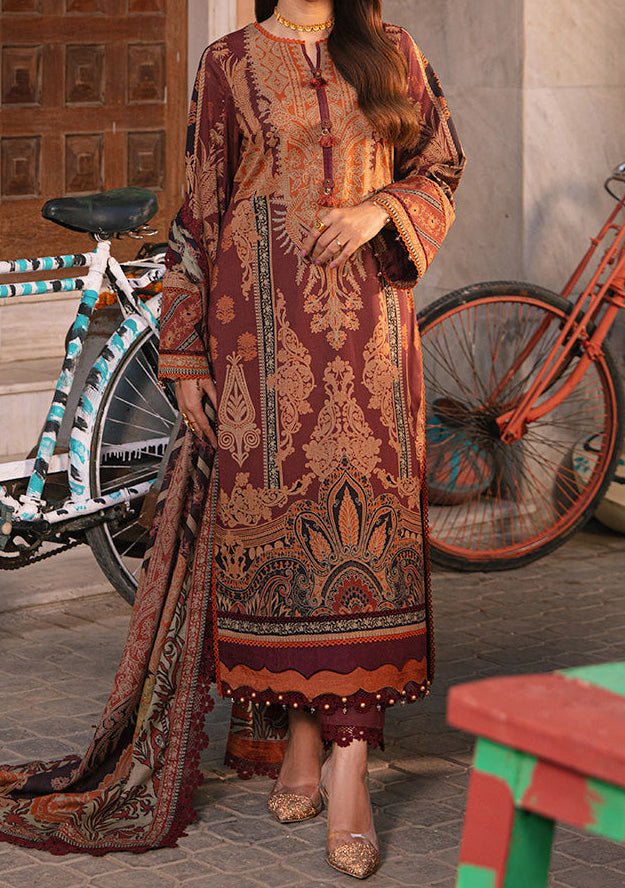 Asim Jofa Aira Summer Pakistani Lawn Dress - db25348