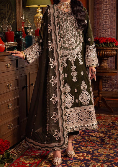 Asim Jofa Makhmal Pakistani Velvet Dress - db24382