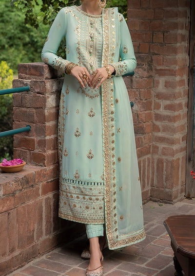 Asim Jofa Shadow Pakistani Lawn Silk Dress - db23277