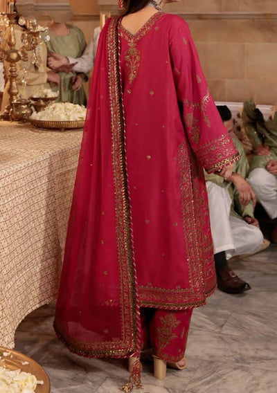 Asim Jofa Shehnai Festive Pakistani Raw Silk Dress - db25021