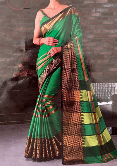 Aura Handloom Katan Silk Saree - db21768