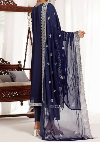 Bin Hameed Sanaubar Heavy Embroidered Chiffon Dress - db25490