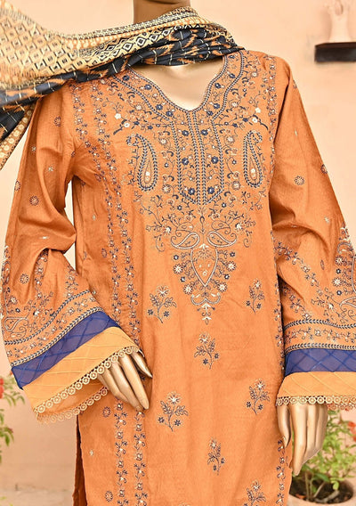 Bin Saeed Embroidered Ready Made Lawn Dress - db23469