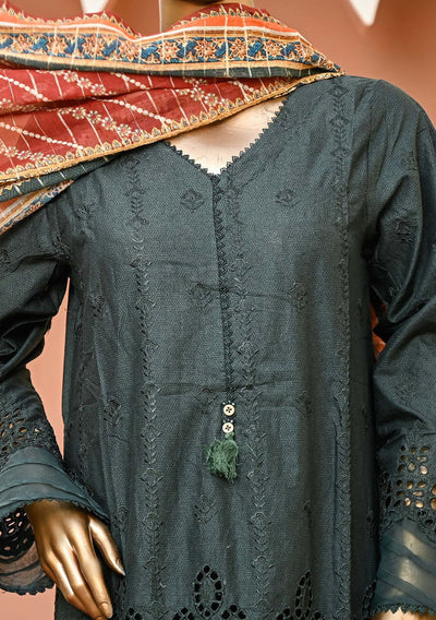 Bin Saeed Ready Made Chikankari Embroidered Dress - db24459