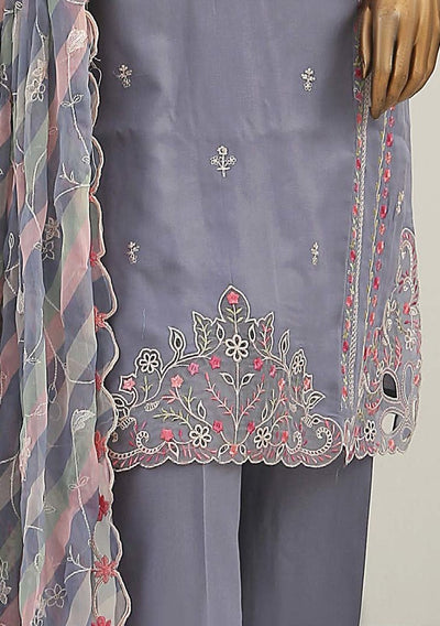 Bin Saeed Ready Made Embroidered Karandi Dress - db23752