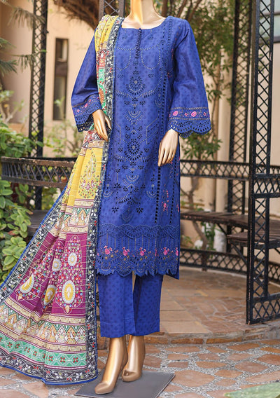 Bin Saeed Ready Made Embroidered Lawn Dress - db25108