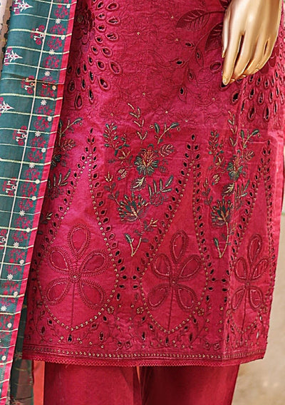 Bin Saeed Ready Made Embroidered Lawn Dress - db25110