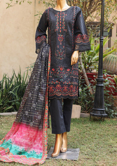 Bin Saeed Ready Made Embroidered Lawn Dress - db25114