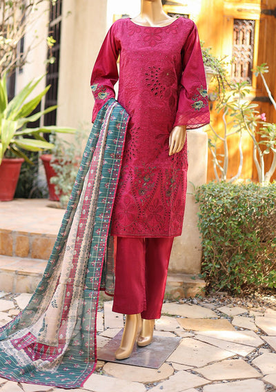 Bin Saeed Ready Made Embroidered Lawn Dress - db25110