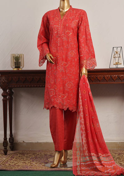 Bin Saeed Ready Made Embroidered Lawn Dress - db25676