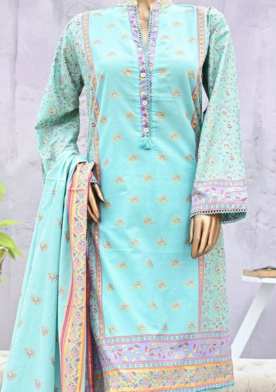 Bin Saeed Ready Made Printed Cotton Dress - db24342