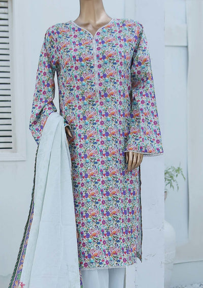 Bin Saeed Ready Made Printed Cotton Dress - db23742