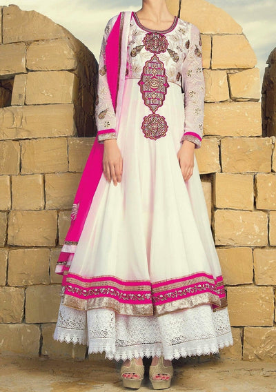 Diya By Rama Exclusive Designer Anarkali Suit: Deshi Besh.