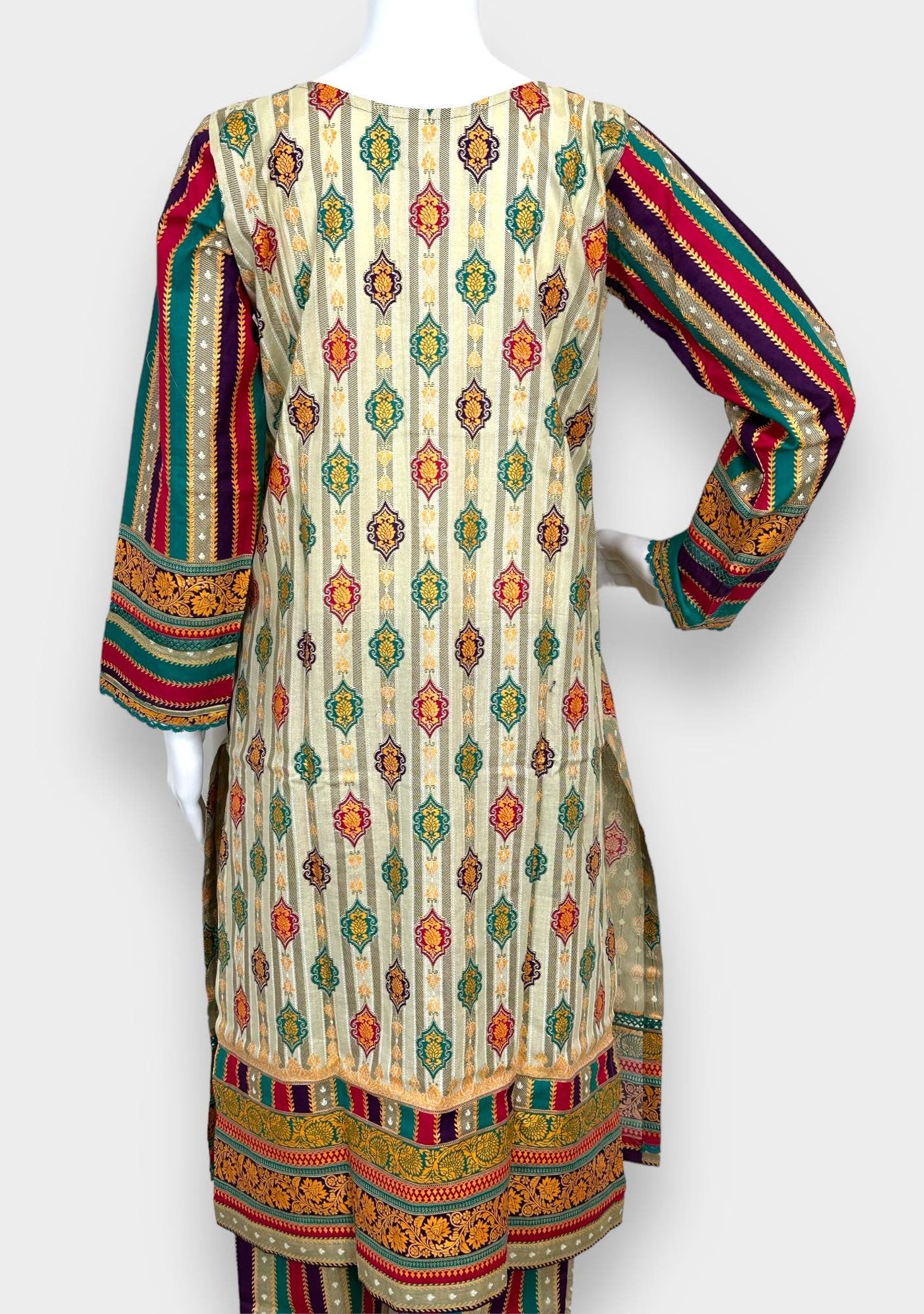 Embroidered 3 Pieces Pakistani Cotton Dress - db24613