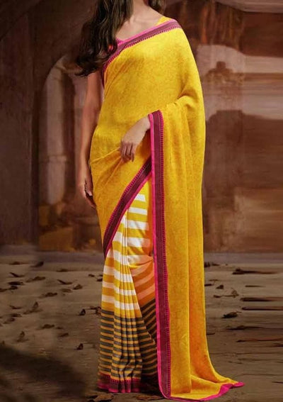 Exclusive Affordable Designer Bhagalpuri Silk Saree: Deshi Besh.