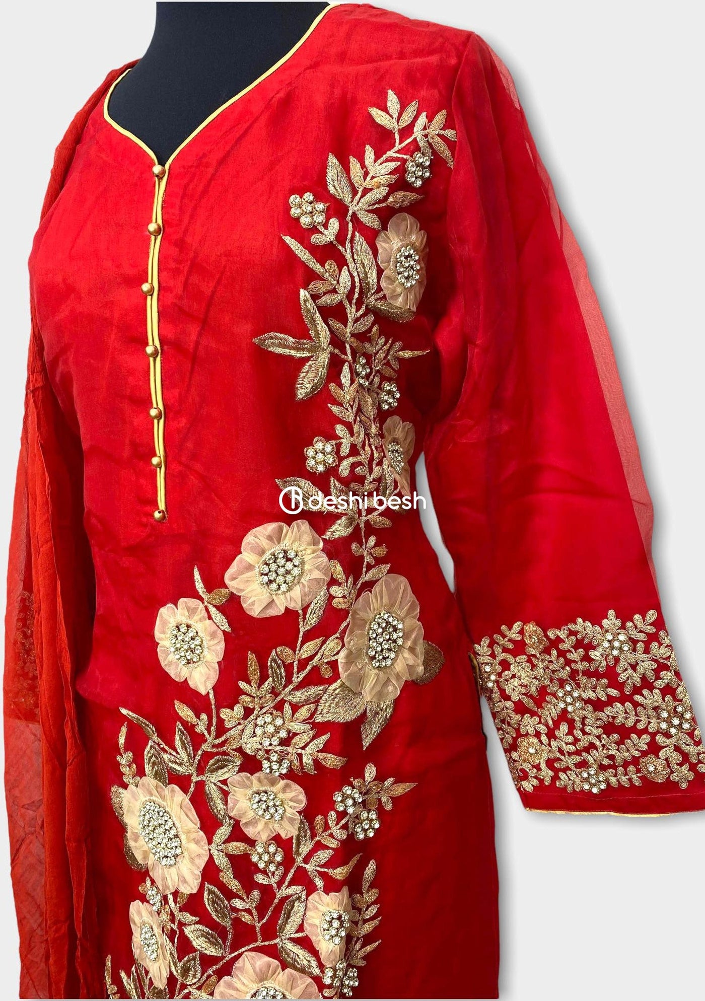 Exclusive Boutique Designer Heavy Embroidered Salwar Suit - db18966