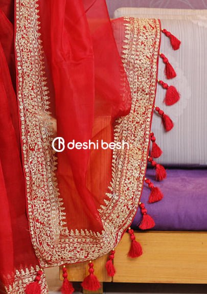 Exclusive Boutique Designer Muslin Saree - db17748