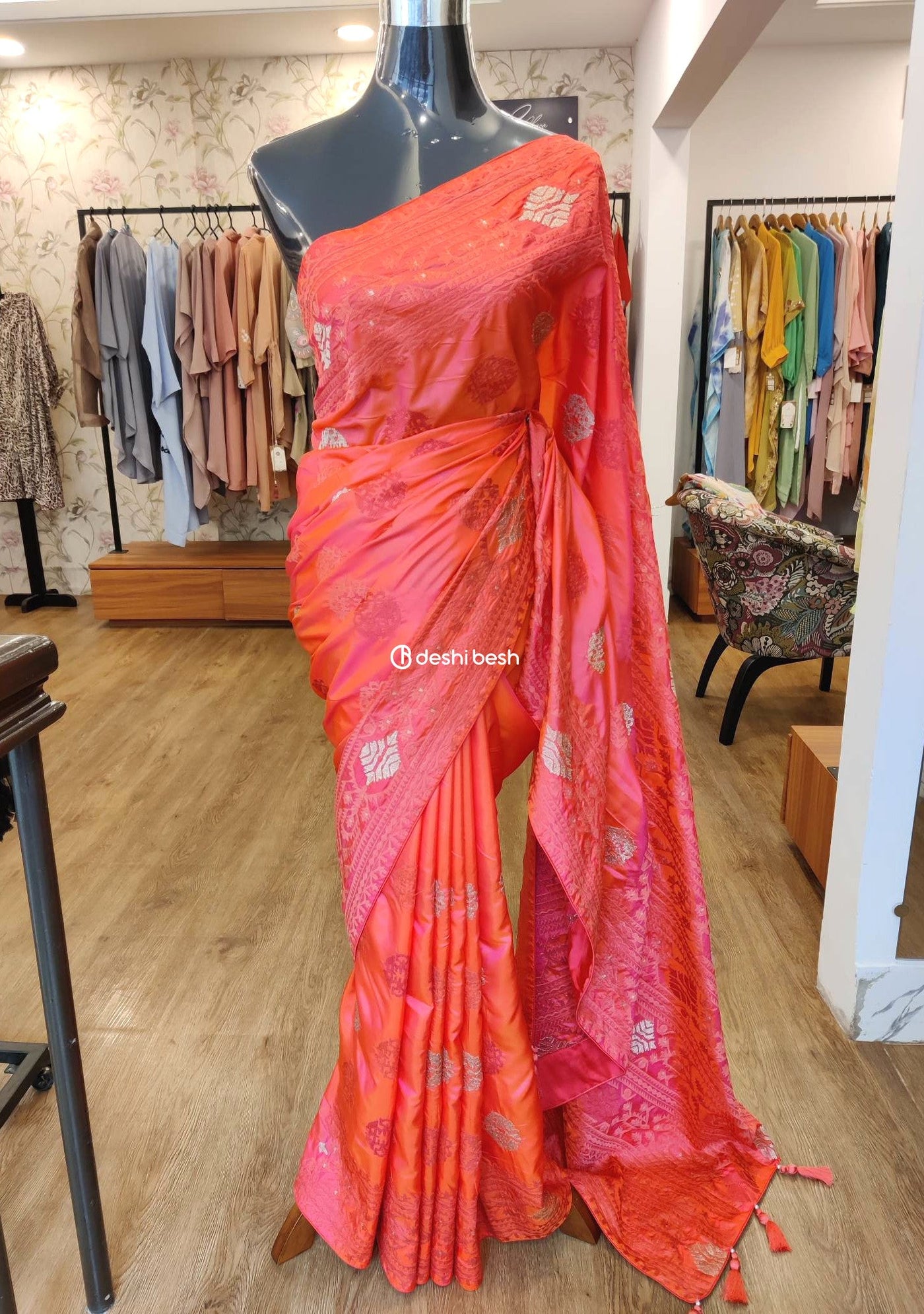 Exclusive Boutique Designer Silk Saree - db20817