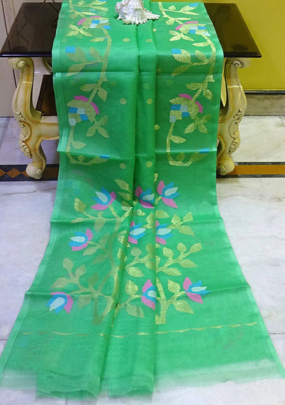 Exclusive Traditional Hand Woven Dhakai Jamdani Saree - db19710