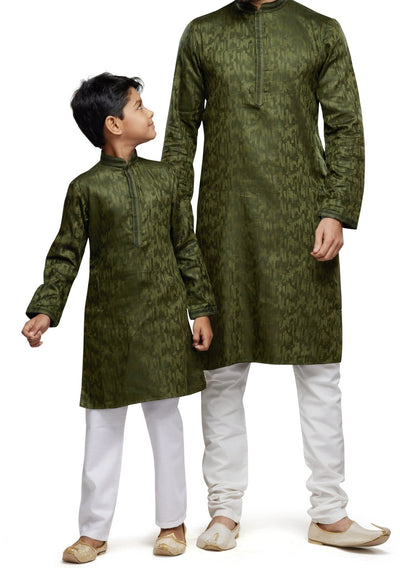 Father Son Combo Kurta Pajama Set - db25562