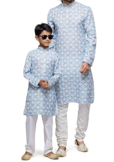 Father Son Combo Kurta Pajama Set - db25556