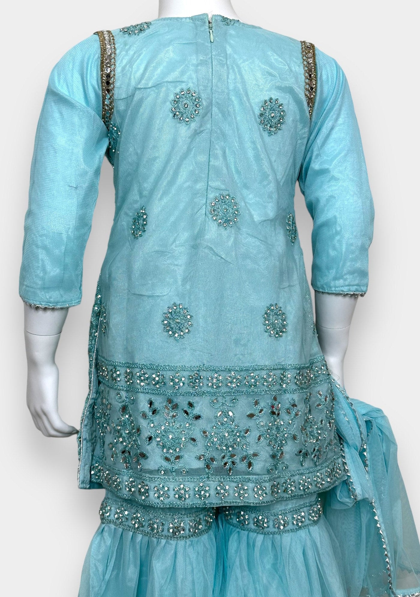 Girl’s Gorgeous Party Wear Sharara Suit - db21895