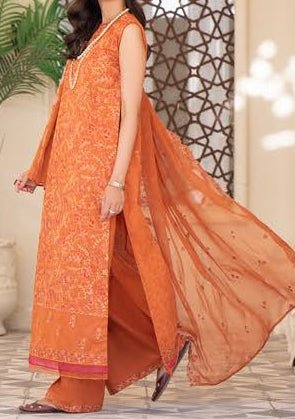 Gulljee Bella Ready Made Embroidered Lawn Dress - db25638