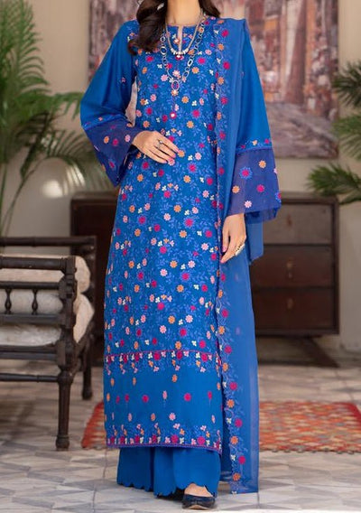 Gulljee Bella Ready Made Embroidered Lawn Dress - db25637