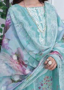 Gulljee Mahajal Pakistani Embroidered Lawn - db22935